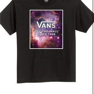 Vans Black Kids T-Shirt